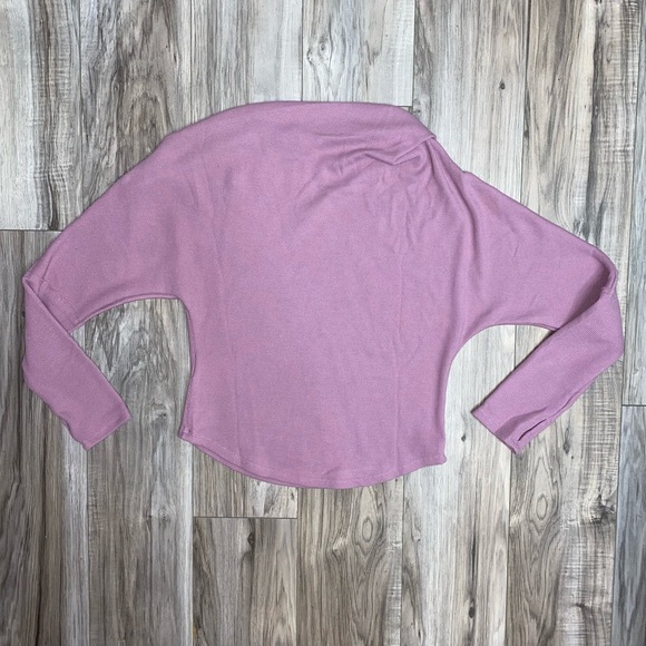 NWT Free People We The Free FUJI THERMAL TOP (lilac) — size SMALL (S) // $68 - Picture 3 of 7